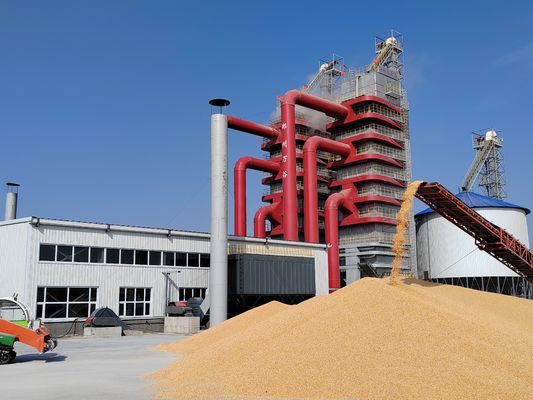 調節可能なバーナー / 熱炉を持つ穀物乾燥機