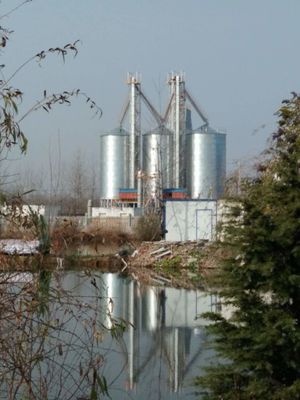 米乾燥機 異なる米の品種のカビのない乾燥のために調節可能な温度