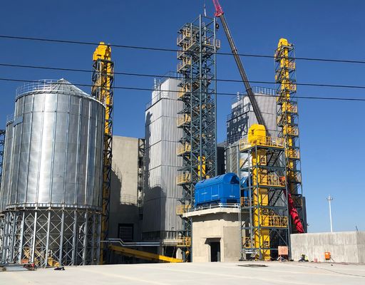 3-15%の水分削減と100-800t/dの処理能力のための先進ライスドライヤー
