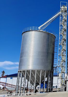 スタイヤマップされたソリューション 鉄鋼穀物シロの現場条件 空間効率とコスト効率