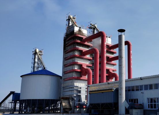 クリーンホットエア加熱 中程度のトウモロコシ乾燥機 湿度削減 5-18% 大容量