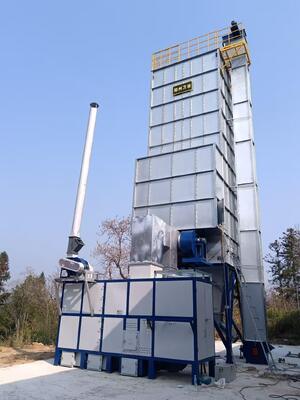 No more open-air drying Fresh wet grain goes straight into the dryer to avoid mildew from rainy weather and cut storage losses
